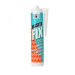 Герметик силикатный Masterfix +1500c чёрный 280 мл
